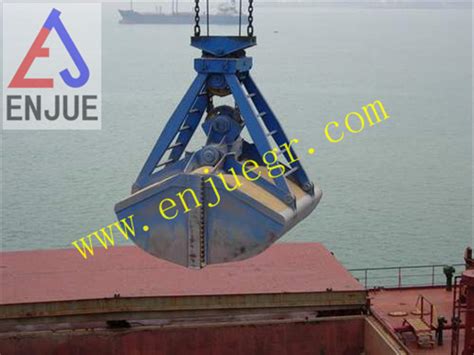 Single Rope Touch Open Clamshell Grab Bucket In China China Heavy