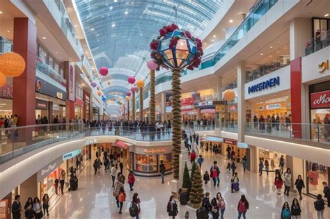 Premium Ai Image Luxury And Traditional Shopping Mall