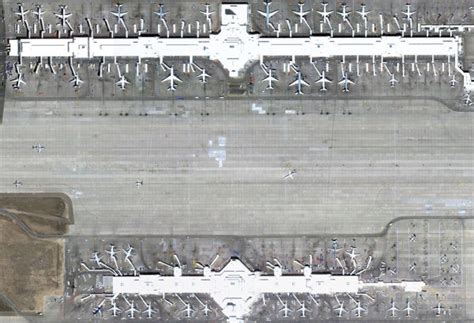 Stunning Satellite Photos Of Airports Reveal Their Hidden Complexity