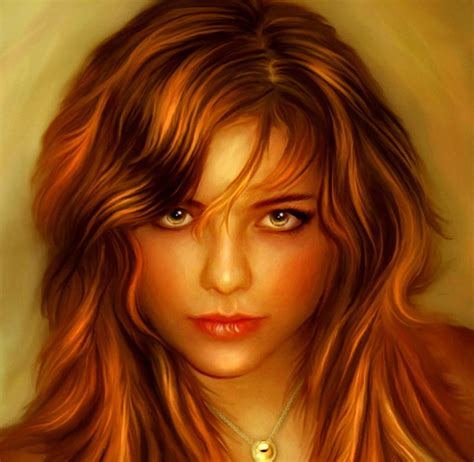 Julia Fantasy Bonito Redhead Women Hd Wallpaper Peakpx