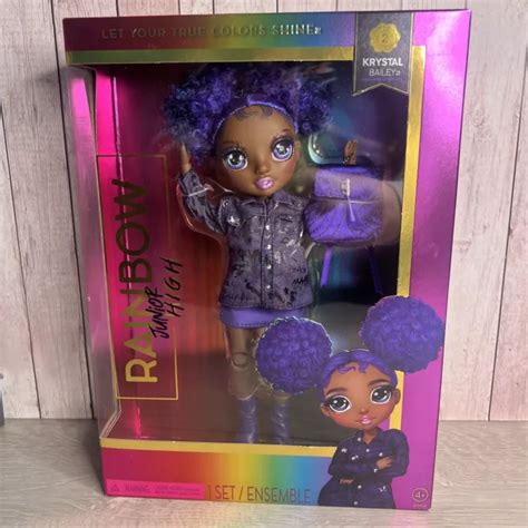 RAINBOW HIGH JUNIOR High Series 2 Krystal Bailey 9 Fashion Doll