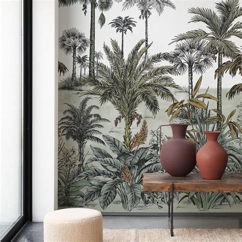 Mural Decorativo Vegetaci N Tropical Wonderwalls De Casadeco