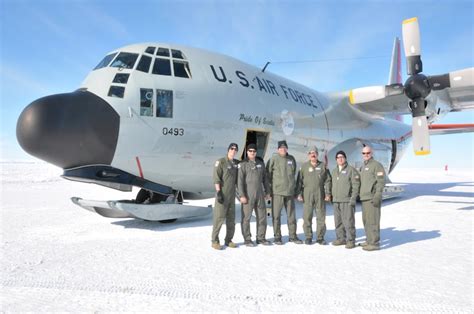 LC 130 Aircrew Completes South Pole Mission Air Mobility Command