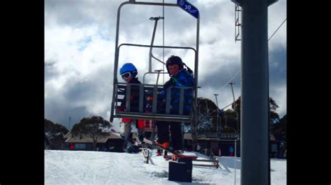 Lockie And Charlie Skiing Mt Selwyn 2015 Youtube