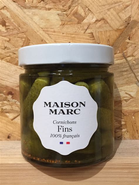 Cornichons Fins Maison Marc G La Roue Du Levain