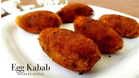 Egg Kabab Ramadan Special Potato Egg Snack Aloo Egg Kabab How To Make Egg Kabab Youtube