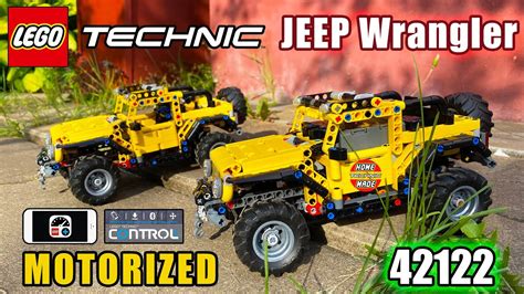 Lego Technic 42122 Jeep Wrangler Motorized Control ЛЕГО Техник 42122 Моторизированный