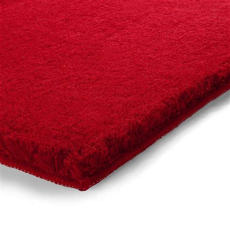 Tapis De Salle De Bain De Prestige Rouge