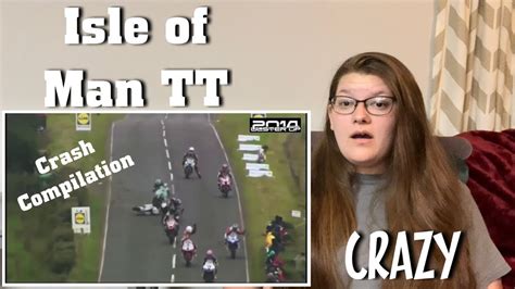 Extreme Isle Of Man TT Crash Compilation Reaction YouTube