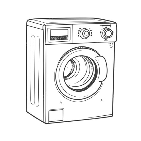 Yellow Washing Machine Svg Vector File Vector Clip Wa