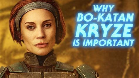 Why Bo Katan Is So Important To The Mandalorian YouTube