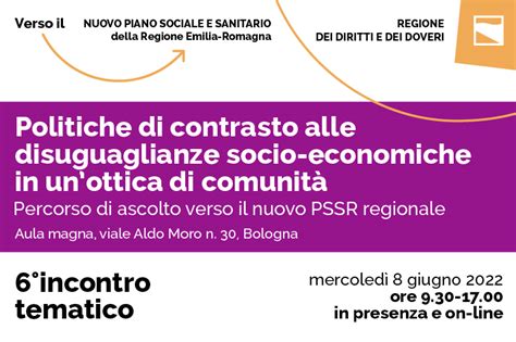 Politiche Di Contrasto Alle Disuguaglianze Socio Economiche In Un