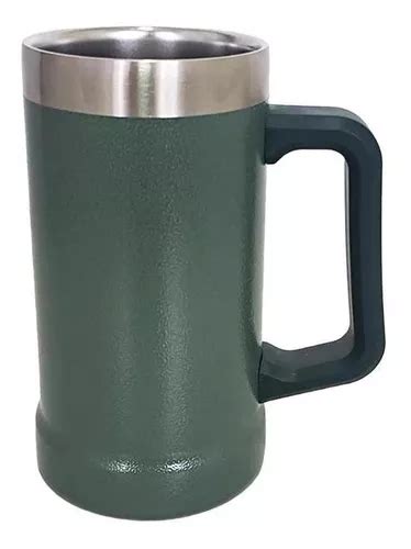 Caneca T Rmica Chopp Cerveja Inox Copo T Rmico Ml Verde