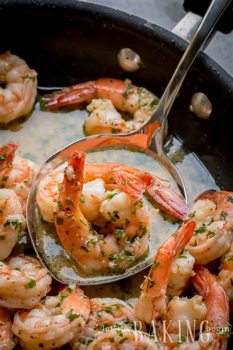 Easy Shrimp Scampi Recipe Let The Baking Begin