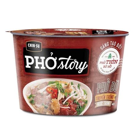 Phở bò story, bắp và gân bò-Chinsu, bát (131g), Siêu thị Đức Thành