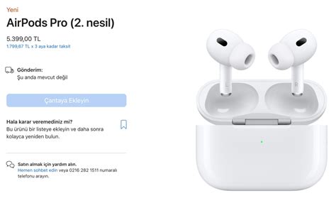 Apple AirPods Pro 2'nin Türkiye Fiyatı Açıklandı - Webtekno