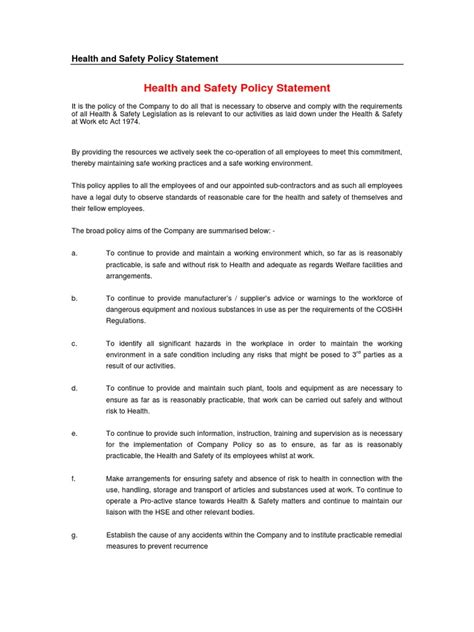 Beauty Salon Health And Safety Policy Template 56 Koleksi Gambar