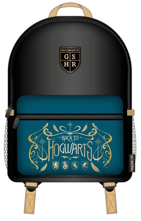 Harry Potter Rucksack Schwarz Blau Hogwarts Jetzt Online Kaufen