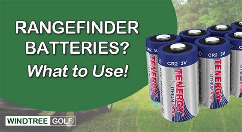 Rangefinder Battery Guide (What Should I Use?)