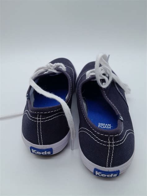 Keds Champion Canvas Original Navy Blue Wf34200 Women Gem