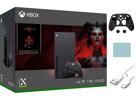 Microsoft Xbox Series X 1tb Ssd Diablo Iv Bundle With Wireless Controller And Mazepoly