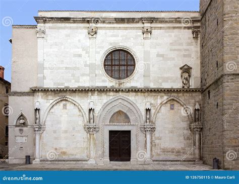 Assunta Cathedral in Koper stock image. Image of faith - 126750115