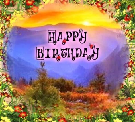 Beautiful Birthday Scenery Free Happy Birthday Ecards Greeting Cards