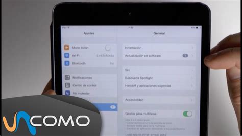 C Mo Actualizar El Software Del Ipad Nuevo Youtube