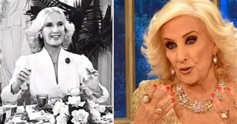 Almorzando con Mirtha Legrand cumple hoy 50 años en el aire