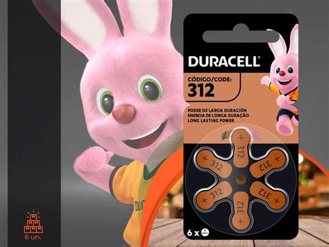 Pilha Bateria Auditiva Cartela Duracell Unidades Marca Nodis