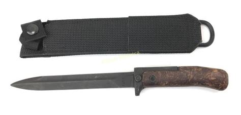 Czech Vz58 Knife Bayonet With Nylon Scabbard Live And Online Auctions