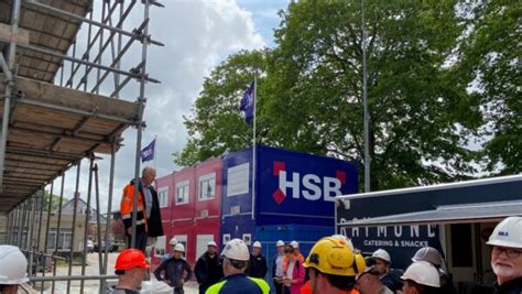 HSB Bouw Viering Hoogste Punt Twistvlied