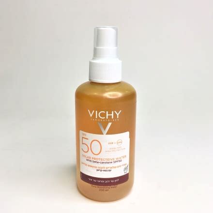 ספריי מים סולאריים להגנה מהשמש SPF50