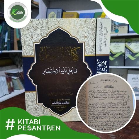 Jual Kitab Kifayatul Akhyar Makna Pesantren Kwagean Kifayatul Ahyar