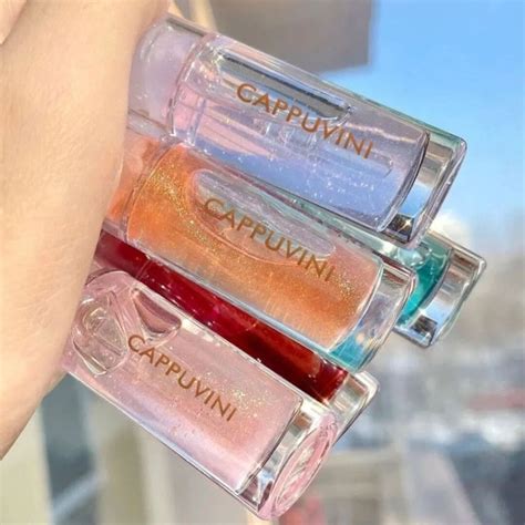 Cappuvini Lip Care Oil Transparent Lip Gloss Lip Care Lips Lip Oil