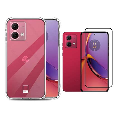 Capa Case Capinha Anti Impacto P Motorola Moto G84 5g Película 3D