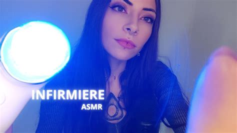 ASMR FRANCAIS ROLEPLAY INFIRMIERE JE SOIGNE TON VISAGE FACE