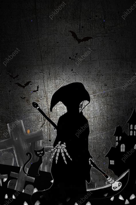 Black Horror Halloween Poster Background Backgrounds Psd Free