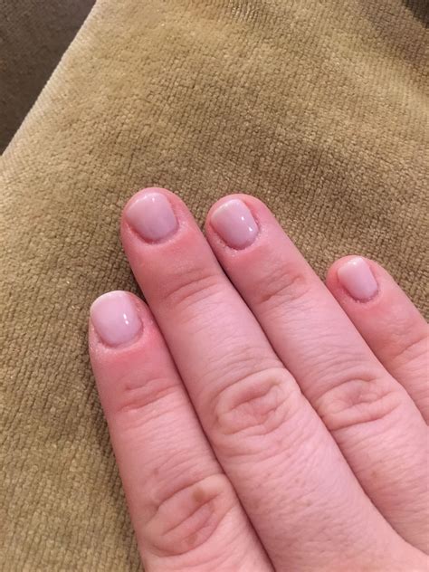 OPI Shellac One Coat Of Funny Bunny Followed By Two Coats Of Love Is