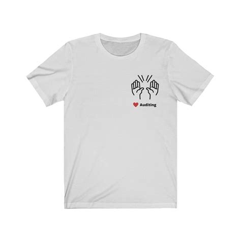 Love Auditing Tee Funny Auditor Tshirt Etsy