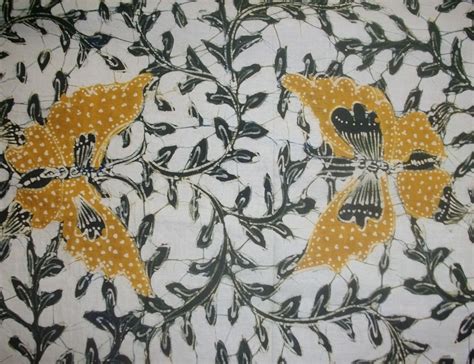 Contoh Motif Batik Flora Sederhana Ragam Hias Flora Dan Fauna