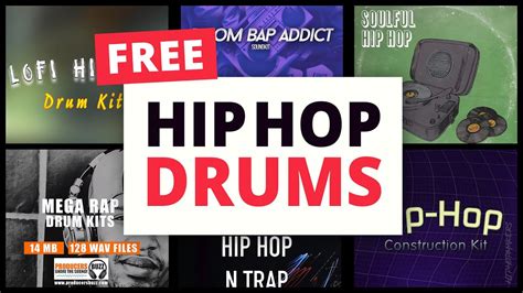 6 Free Hip Hop Drum Kits That Offer 900 Hip Hop Samples Youtube