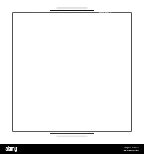 Social Media Announcement Post Template Square Content Template Stock
