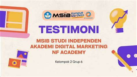 Video Testimoni Pengalaman Msib Studi Independen Batch Digital