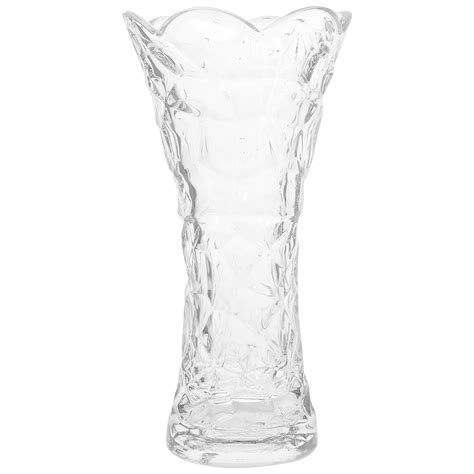 NUOLUX Decorative Crystal Glass Vase Flower Arrangement Container