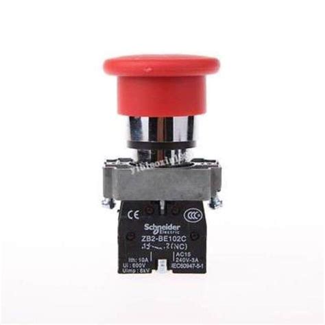 ∏ 10pcs 22mm Nc Red Mushroom Emergency Stop Push Button Switch 600v 10a