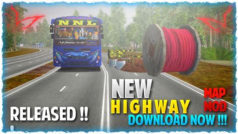 New Longest Highway Map Mod V371bussimulatorindonesiabussidmapmod