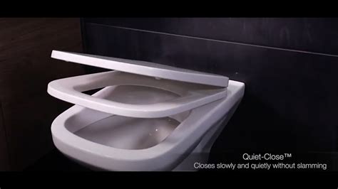 Kohler Span Square Quiet Close Toilet Seat Cover Installation Video Youtube