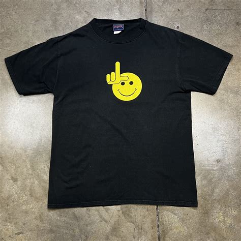 Vintage Vintage 00s Y2k Smiley Face Loser Humor Funny Graphic Tee Grailed