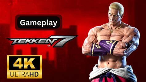 Tekken 7 Gameplay Geese Howard Vs King Youtube